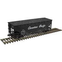 2-Bay Offest Side Hopper Canadian Pacific (Script) #357017 [HO]