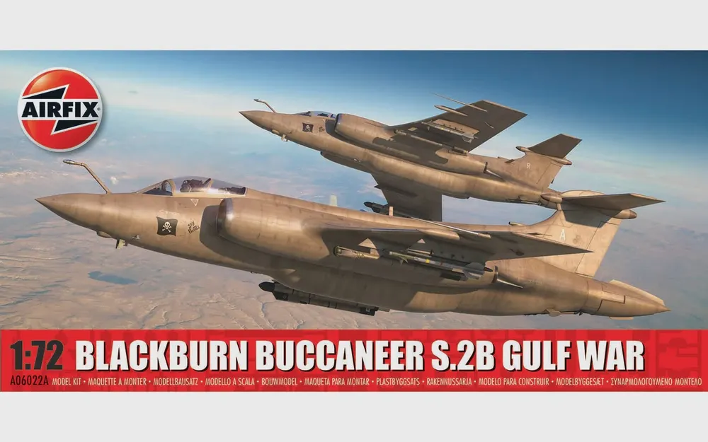 Blackburn Buccaneer S2 Gulf War 1/72 #06022A by Airfix