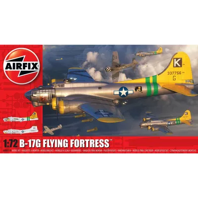 Boeing B17G Flying Fortress 1/72 #08017B by Airfix