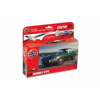 Jaguar E-Type Starter Set 1/43 Model Car Kit #55009 by Airfix