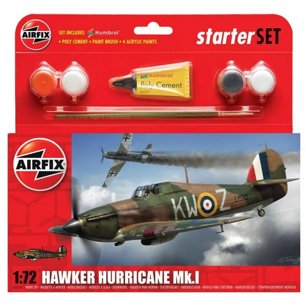 Hawker Hurricane Mk.I 1/72 #55111A by Airfix