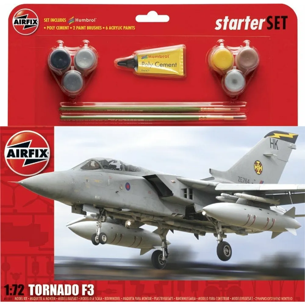 Panavia Tornado F.3 Starter Set 1/72 by Airfix