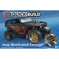 Jeep 'Quicksand' Concept Quick Build Car Kit #J6038 by Airfix