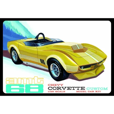 1953 Chevy Corvette (USPS Stamp Series) 1/25 #1244 by AMT