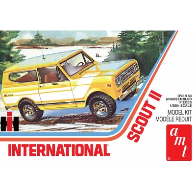 International Scout II 1/24 Model Truck Kit #1248/12 by AMT