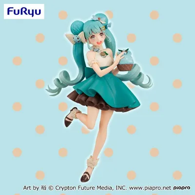 Hatsune Miku Sweets Series Chocolate Mint Miku Figure