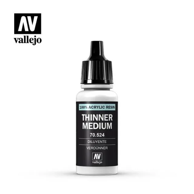 Vallejo VAL73524 Thinner Medium (60ml) Hillside Shopping Centre