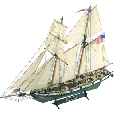 Harvey American Schooner 1/60 Wooden Kit