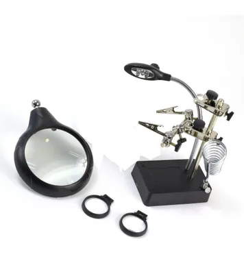 Artesania Latina Helping Hand w/ Multi Angle Clips/LED Light/Magnifier