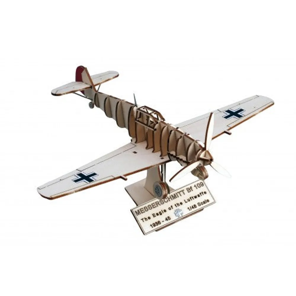 Artesania Latina Wooden Model Fighter - 1/48 Messerschmitt BF 109