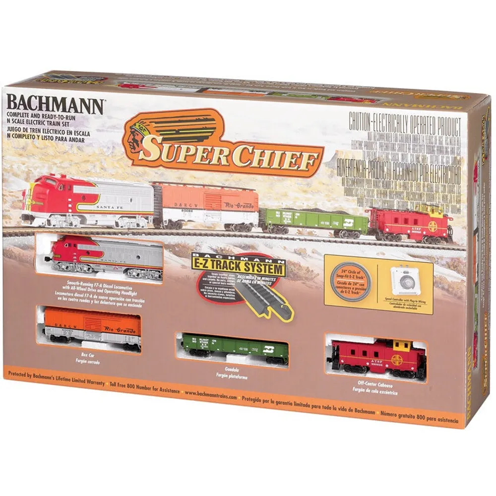 Super Chief Ready-to-Run Electric Train Set [N]