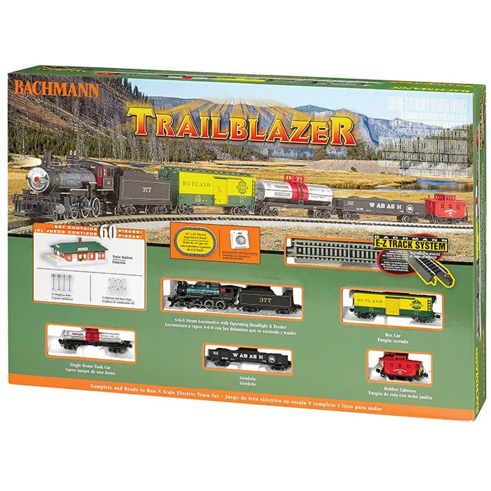 Trailblazer Ready-to-Run Electric Train Set [N]