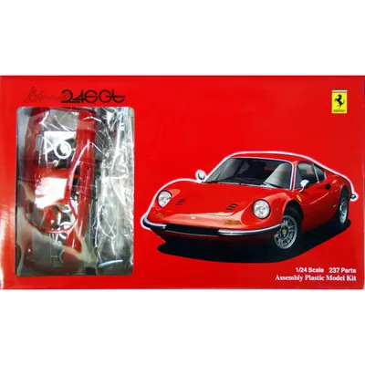 Ferrari Dino 246GT 1/24 by Fujimi