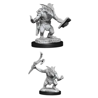 MTG Unpainted Mini - Goblin Guide & Goblin Bushwhacker 90180