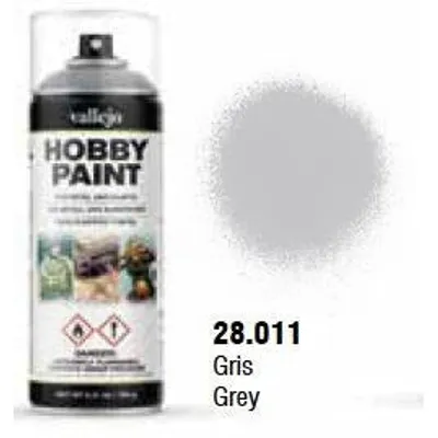 VAL28011 Grey Primer Aerosol (400ml) Basic Primer