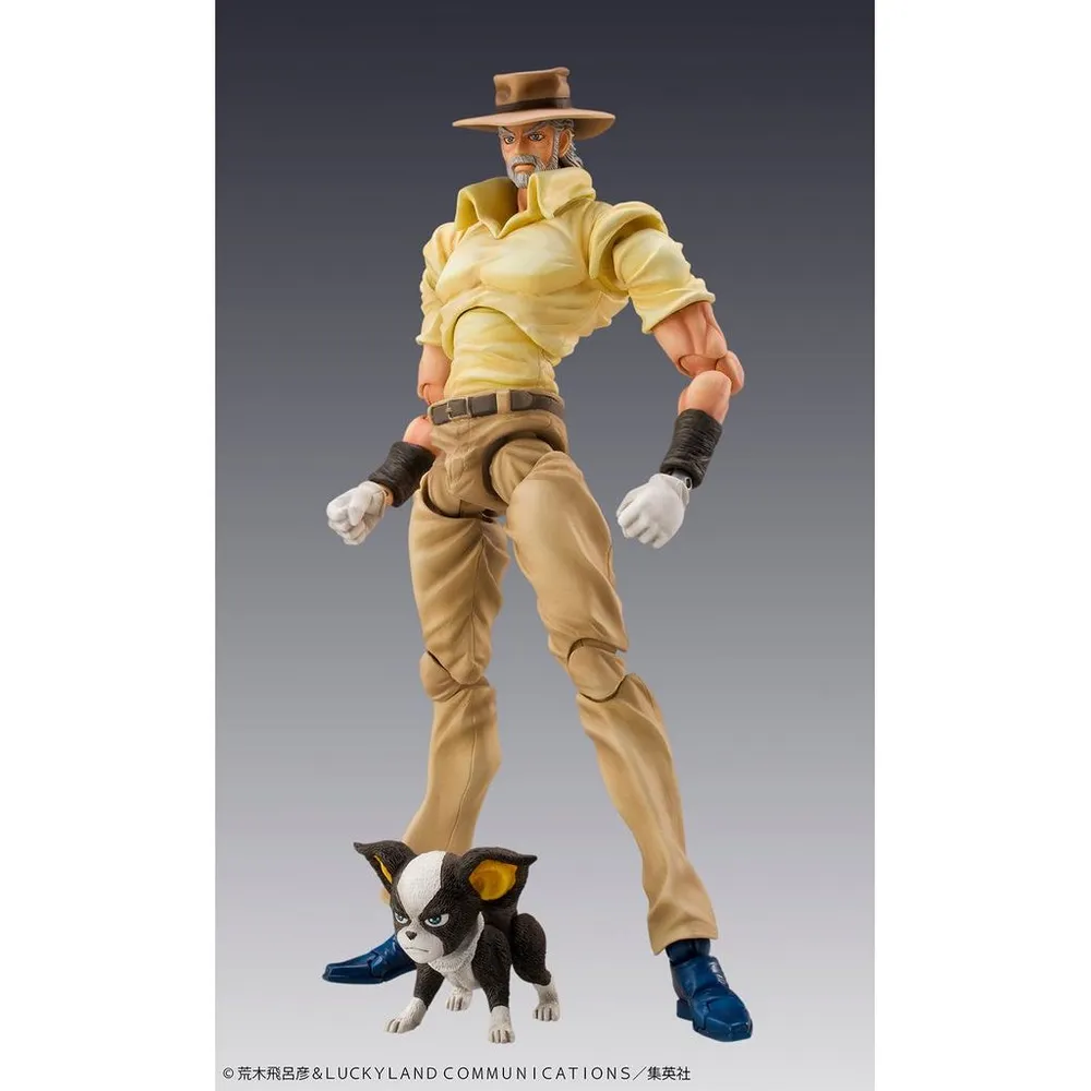 [Online Exclusive] JoJo's Bizarre Adventure: Stardust Crusaders - Joseph Joestar and Iggy Medicos Action Figure