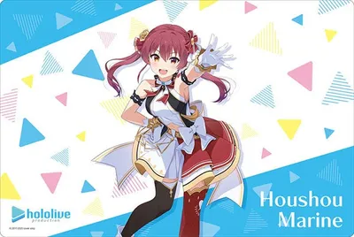[Online Exclusive] Hololive - Houshou Marine Rubber Mat - Non-stop Story