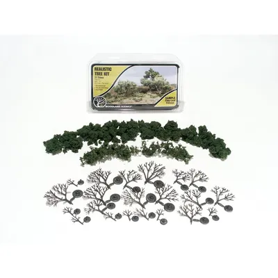 Woodland Scenics Realistic Tree Kit - Deciduous Trees (21pk) WOO111