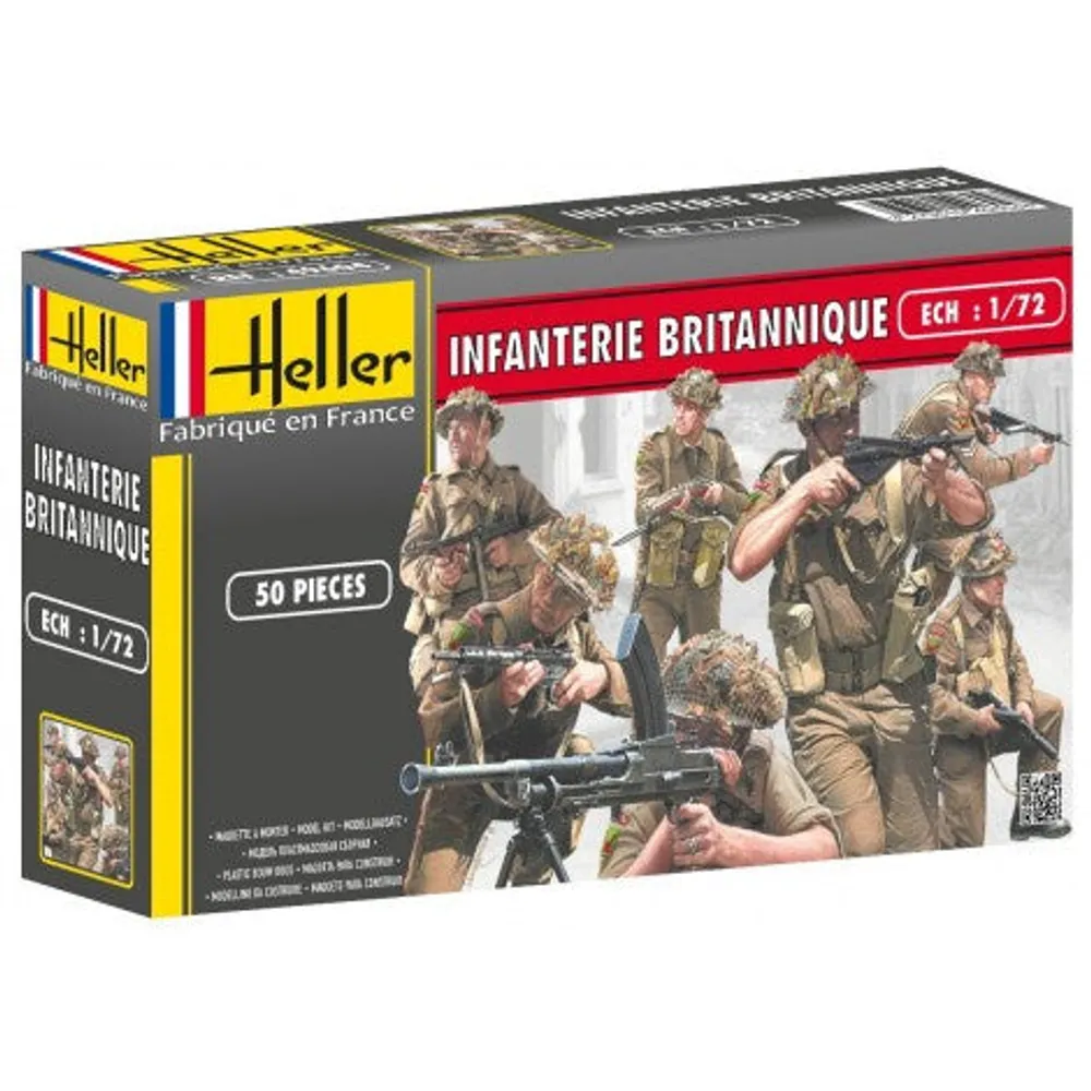 British Infantry 1/72 by Heller