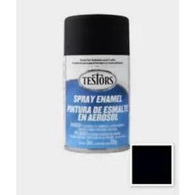 TES1249 Flat Black Enamel Aerosol