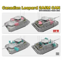 Canadian Leopard 2A6M Can w/ Workable Tracks 1/35 #RM-5076 by Ryefield Model