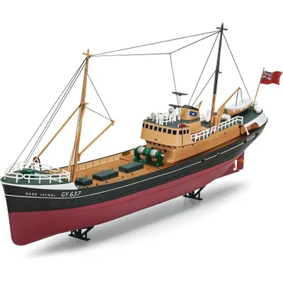 North Sea Fishing Trawler 1/142 Model Ship Kit #5204 by Revell