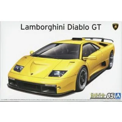 1999 Lamborghini Diablo GT 1/24 Model Car Kit #by Aoshima