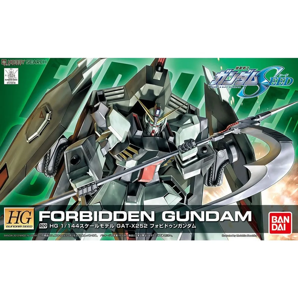 HG 1/144 SEED #R09 GAT-X252 Forbidden Gundam #5057914 by Bandai