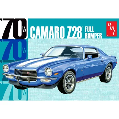 1970 1/2 Camaro Z28 Full Bumper 1/25 Model Car Kit #1155 by AMT