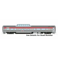 HO Scale Budd Mid-Train Dome: CP Action Red #505