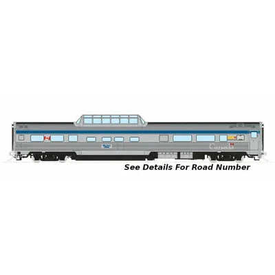 HO Scale Budd Mid-Train Dome: VIA Rail Canada #8517