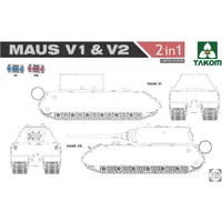 WWII German Superheavy Tank Maus 1/35 by Takom