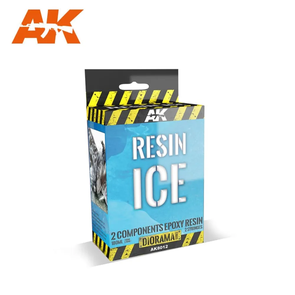 AK Interactive Resin Ice - 2 Components Epoxy Resin (150ml) AK-8012