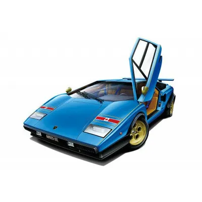 1976 Wolf Countach Version 2 1/24 #6383 by Aoshima