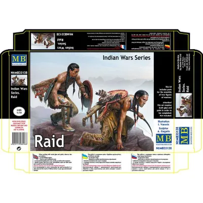 Indian Wars Series Raid 1/35 by Master Box