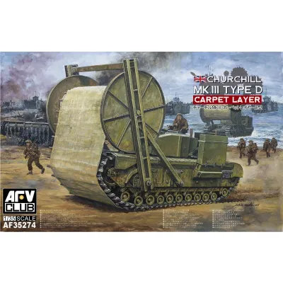 Churchill MK III Type D Carpet Layer 1/35 #35274 by AFV Club