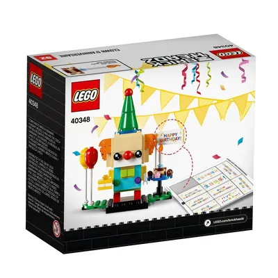 Lego Brickheadz: Birthday Clown 40348