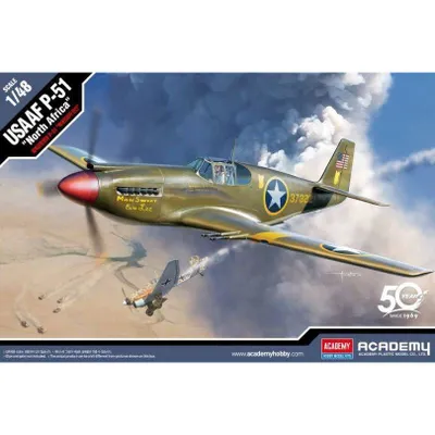 USAAF P-51 "North Africa" 1/48 #12338 by Academy