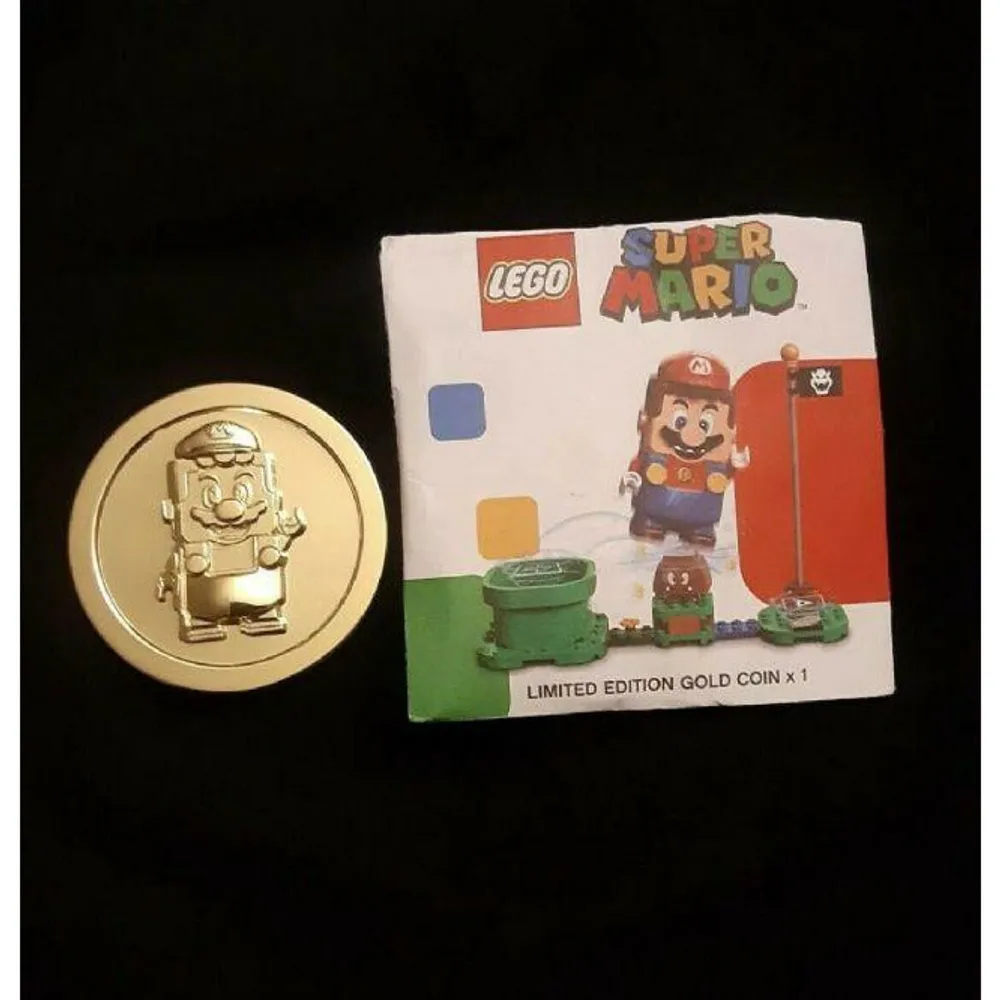 Lego Promotional: Mario Coin - Gold