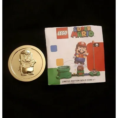 Lego Promotional: Mario Coin - Gold