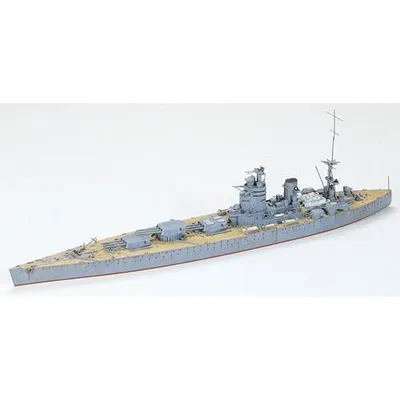 British Battleship HMS Rodney 1/700 Model Ship Kit #77502 by Tamiya