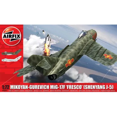 Mikoyah-Gurevich Mig-17F Fresco (Shenyang J-5) 1/72 by Airfix