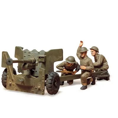 British 6 Pound Gun 1/35 by Tamiya