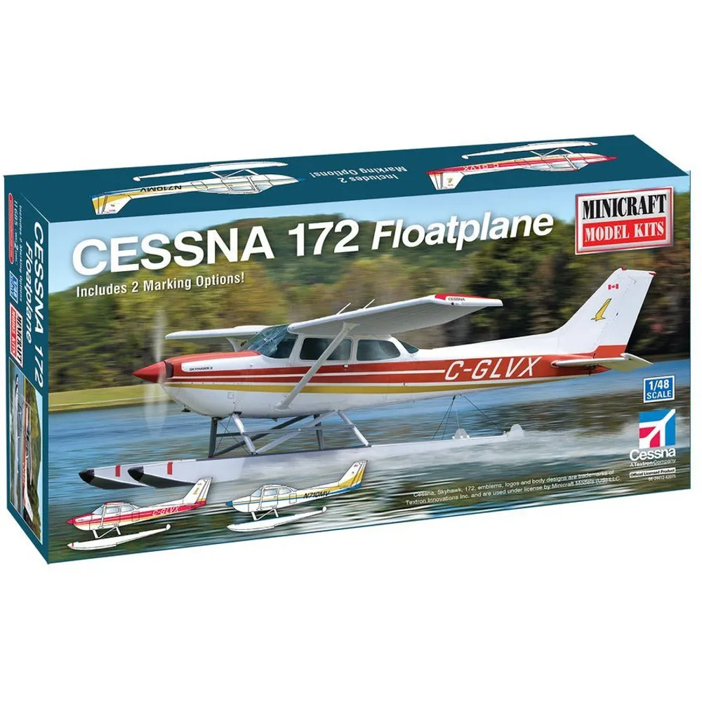 Cessna 172 Floatplane 1/48 by Minicraft