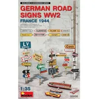 German Road Signs WW2 France 1944 #35600 1/35 Detail Kit by MiniArt