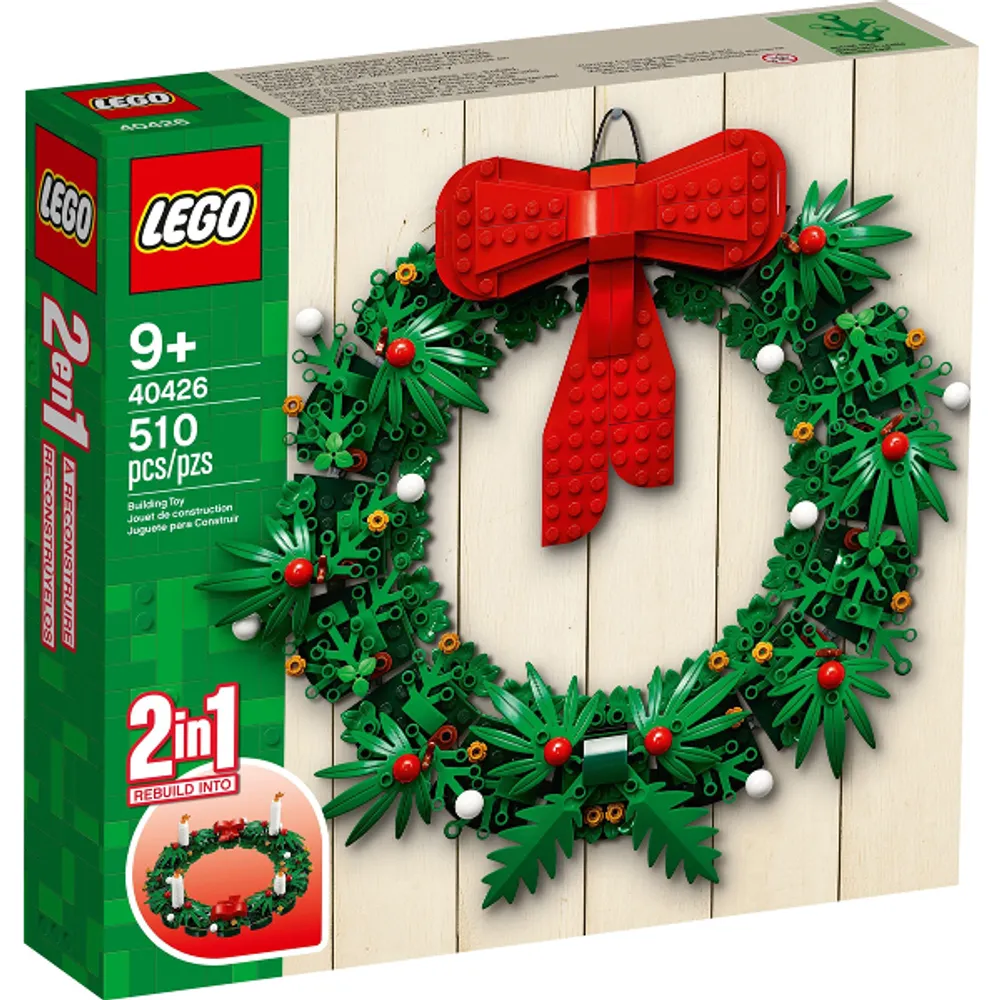 Lego Seasonal: Christmas Wreath 2-in-1 40426