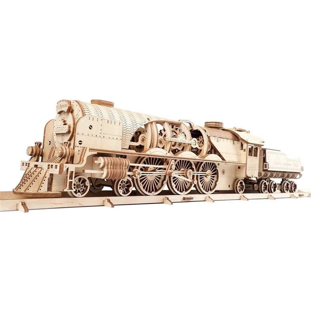 Ugears V-Express Steam Train with Tender