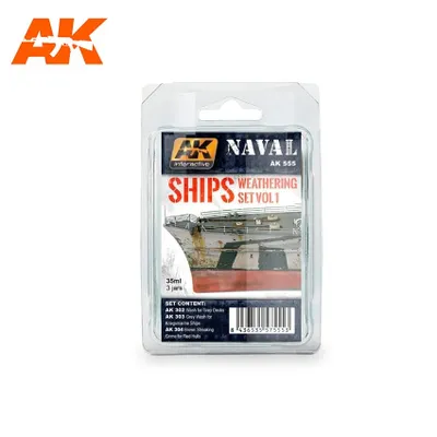 AK-555 Ships Volume 1 Weathering Set