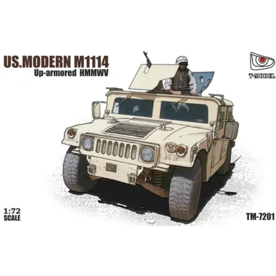 US Modern M1114 Up-Armored HMMWV1/72 #7201 by T-Model