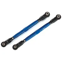 TRA8997X Traxxas Toe links, Widemaxx (TUBES, 6061-T6 aluminum (blue-anodized))